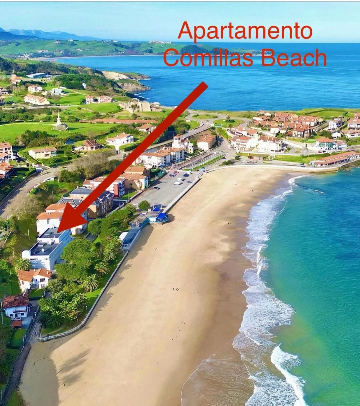 Apartamento Comillas Beach Zewnętrze zdjęcie